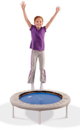 Spass auf dem Trampolin