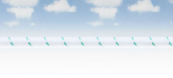 Trimilin rebounders with one sinlge rubber cable Trimilin rebounders with a single rubber cable