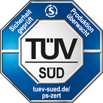Logo TÜV Zertifizierung
