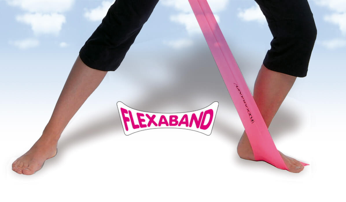 Flexaband für Fitness- und Figur Flexaband Gymnastikband für Fitness- und Figurtraining