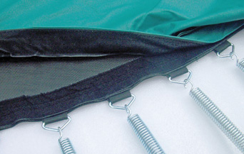 trimilin garden trampoline with velcro fastener trimilin garden trampoline - Safety based on velcro fastener